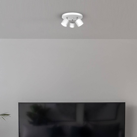 Lampa sufitowa DIXIE WHITE 3xGX53 biała