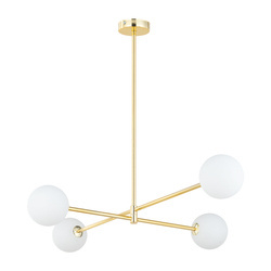 Lampa sufitowa SARIUS Gold 4xG9 wysoka
