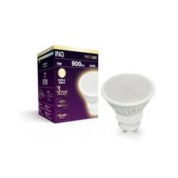 Żarówka LED GU10 9W ciepła 3000K ceramika