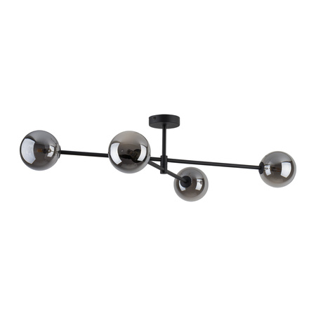 Lampa sufitowa SARIUS Black/Graphite 4xG9