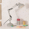 Lampka biurkowa FLEXO metalowa pastelowa zielona