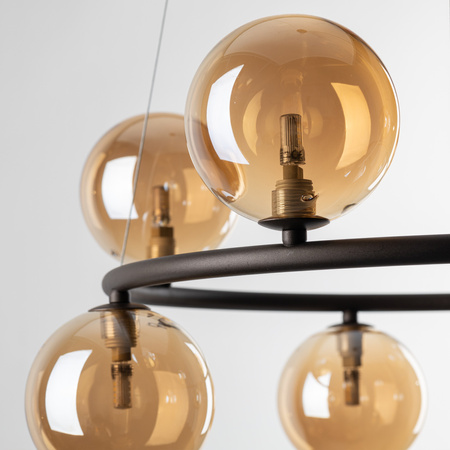 Lampa wisząca ANABELLE BROWN 8xG9