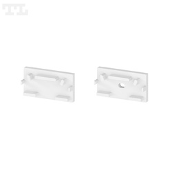 Komplet zaślepek bocznych białych P13-3 do osłonki C15 (2 szt bez otworu) (nr kat 771331502)