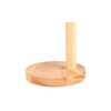 Lampa biurkowa drewniana Woody 1xE27 czarna