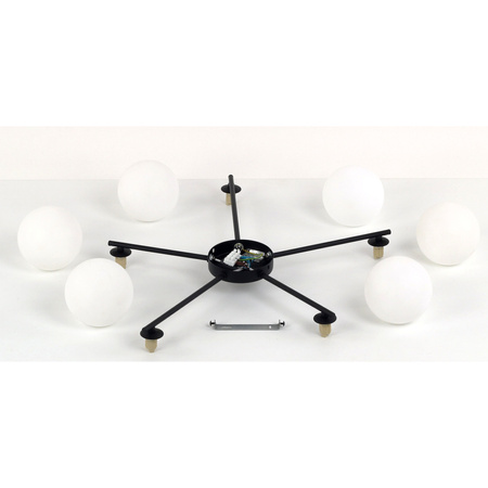 Lampa sufitowa ELTON BLACK 5xG9
