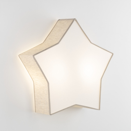 Lampa sufitowa STAR Linen 2xE27