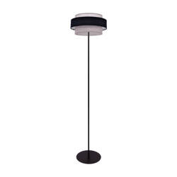 Stylowa lampa podłogowa w kolorze czarno-szarym K-5175 z serii ETELA