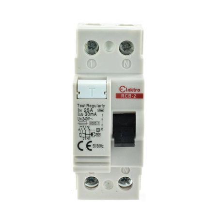 Wyłącznik R-P 2P  30mA AC 25A