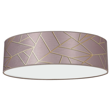 Lampa sufitowa ZIGGY PINK Gold/Pink 3xE27