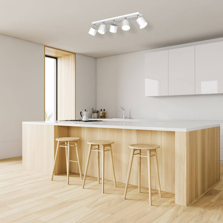 Lampa sufitowa DIXIE WHITE 5xGX53 biała