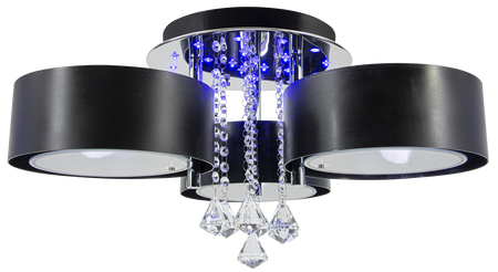 Lampa sufitowa Antila plafon 3xE27 22xLED z pilotem