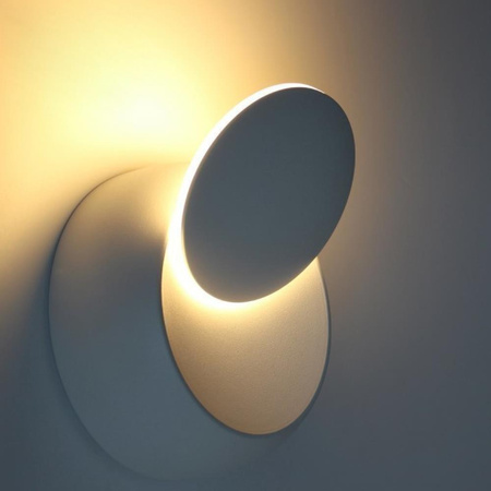 Oprawa Ścienna Kinkiet 5W V-TAC Bridgelux Chip Biały Okrągły VT-757 4000K 645lm