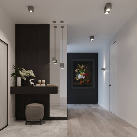 LAMPA SZYNA CZARNA 6 X GU10