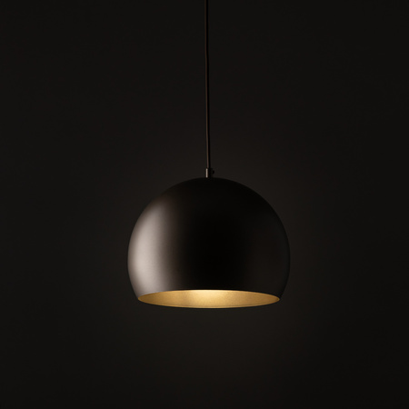 Lampa wisząca ZOE Brown 1xE27 M