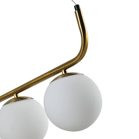 Light prestige Alisa wisząca 3 linia złota LP-005/3L GD