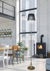 Lampa wisząca ALMERIA BLACK/CHROME 1xE27
