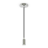 Oprawa Zwieszana V-TAC Chrom Metal Fioletowy przewód VT-7338-PE 5 Lat Gwarancji
