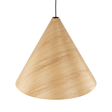 Tk Lighting SOLIS WOOD DĄB JASNY lampa wisząca 1xE27