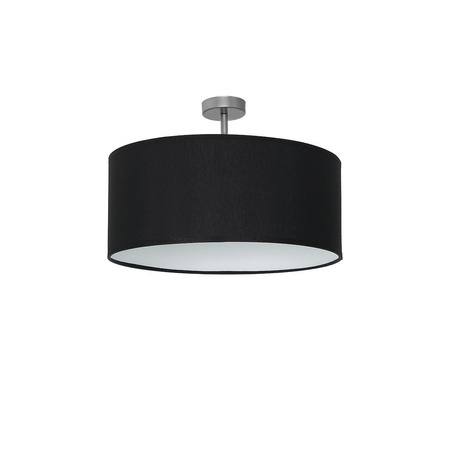 Lampa sufitowa CASINO BLACK/CHROME 1xE27 czarna