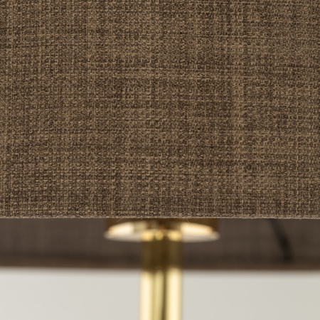 Lampa podłogowa UMBERTO Brown/Gold 1xE27