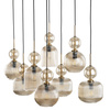 SOPHIA COGNAC LAMPA WISZĄCA 8XE14