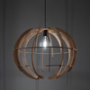 Lampa wisząca VENUS Wood 1xE27 L