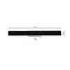 Kinkiet PIERCE BLACK 24W LED czarny