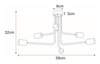 Lampa sufitowa K-4041 -PEKA