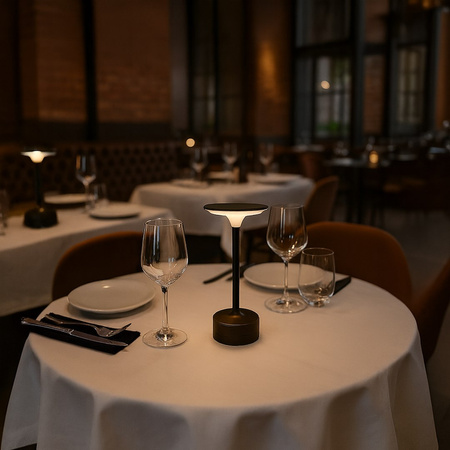 Lampka nocna TAVOLO Black