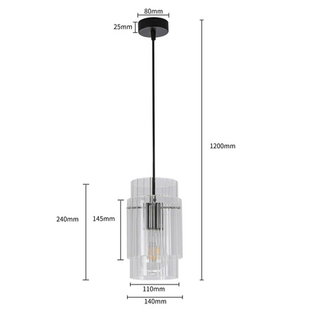 Light prestige Savona 1 wisząca LP-707/1P
