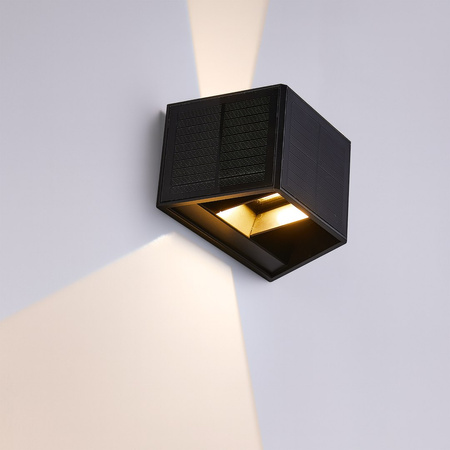 Kinkiet Solarny elewacyjny Wings 50lm ciepła 3000K