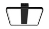 Plafon lampa LED Galaxis Centauri 40W 42x40x6cm kwadratowy czarny
