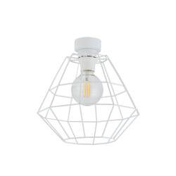 Lampa sufitowa DIAMOND White 1xE27