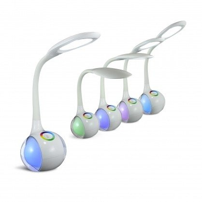 Lampka biurkowa Led 7W biała nocna RGB