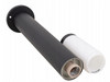 Słupek ogrodowy czarny okrągły 1xE27 lampa IP44 65cm