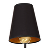 Kinkiet VICTORIA BLACK 1xE27 czarny