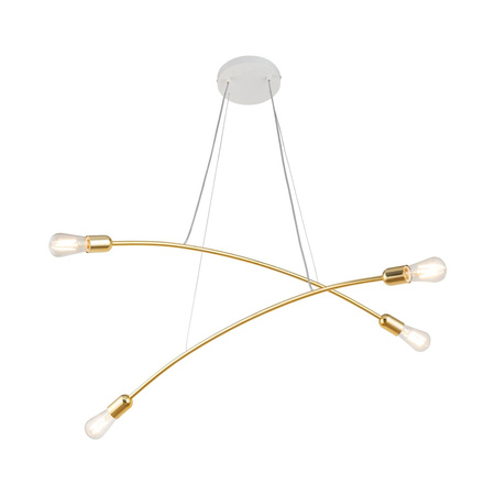 Lampa wisząca HELIX GOLD 4xE27