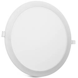 Oprawa podtynkowa LED MARS OPOP30WWWA-1300 30cm aluminium okrągła biała