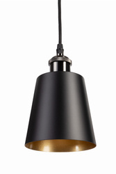 Lampa wisząca skandynawska czarna