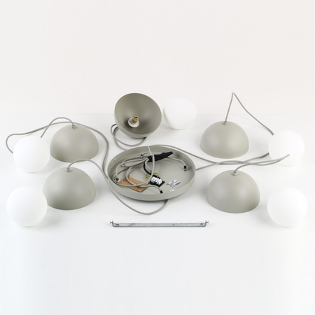 Lampa wisząca BONO BEIGE 5xG9