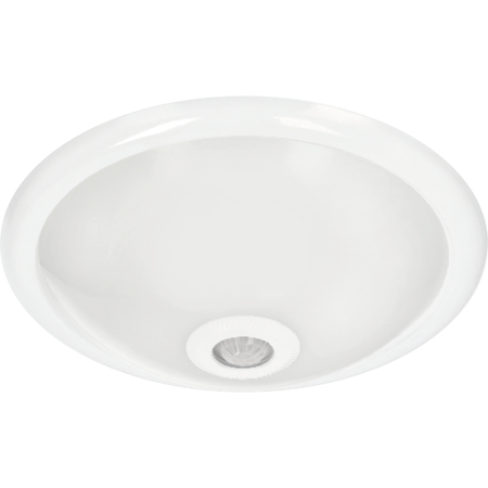 Plafon Mario 2xE27 PIR IK8 biały okrągły 30cm