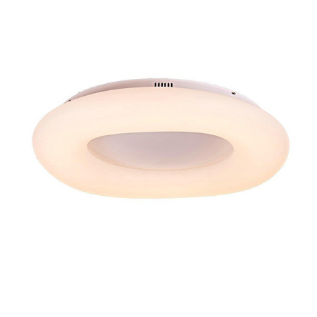 Oprawa LED V-TAC 80W Oprawa Sufitowa Owal Zmiana Barwy 75cm Ściemnianie Biały VT-7752-N 2700K-6400K 7300lm 3 Lata Gwarancji