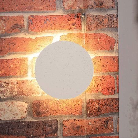 Oprawa Ścienna Kinkiet 12W V-TAC Biały Okrągły IP65 VT-8612W-RD 3000K 1200lm