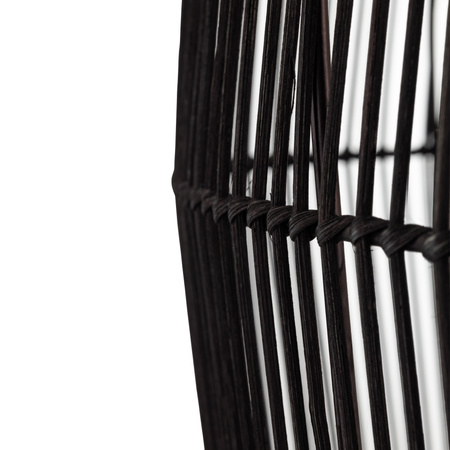 Lampa wisząca Boho HAITI L czarne drewno bambus Nowodvorski 11168