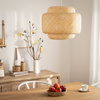 Naturalna lampa wisząca bambusowa E27 Boho 