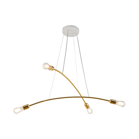 Lampa wisząca HELIX GOLD 4xE27