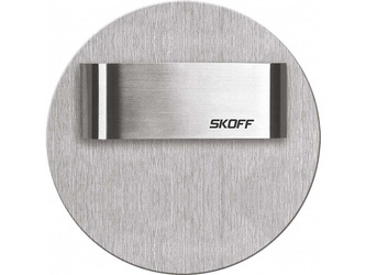 Oprawa schodowa RUEDA Short LED Light Skoff 0,8W 10V DC szlif inox b. ciepła