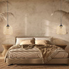 Klosz BOHO bambusowy walec 20cm TH2B