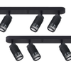 Lampa sufitowa VERTICAL BLACK SPOT 6xGU10