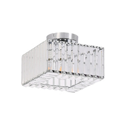 Light prestige Vetro 1 plafon kwadratowy chrom LP-2910/1C CH square
